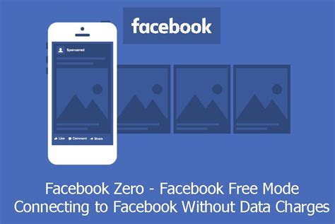 Connect to Facebook without data charges .